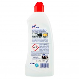 Smac Gas Detergente Liquido per Piani Cottura - Flacone da 500ml