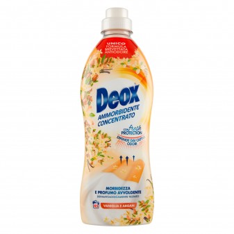 Deox Ammorbidente Concentrato Vaniglia e Argan con Microcapsule di