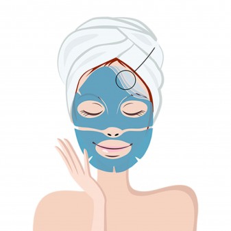 MyMask Pink Hydromask Maschera in Tessuto Lenitiva e Idratante -