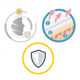 MyMask Gold Hydromask Maschera in Tessuto Idratante e Rimpolpante -