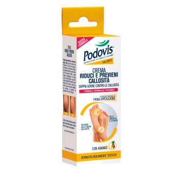 Podovis Crema Riduci e Previeni Callosità con Doppia Azione - Flacone