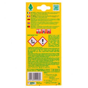 Arbre Magique Classic Profumatore Solido per Auto Fragranza Sport