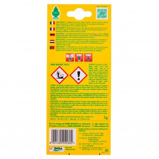 Arbre Magique Fruit Profumatore Solido per Auto Fragranza Cocco Lunga