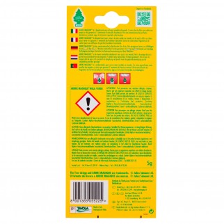 Arbre Magique Fruit Profumatore Solido per Auto Fragranza Mela Verde