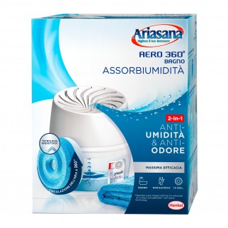 Ariasana Aero 360° Bagno Assorbiumidità e Anti Odore Non Elettrico -