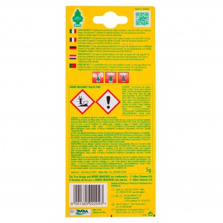 Arbre Magique Freestyle Profumatore Solido per Auto Fragranza Black