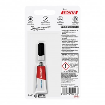 Loctite Scollatutto Gel Trasparente Rimuovi Colla - Flacone da 5g