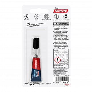 Loctite Super Attak Vetro Adesivo Impermeabile e Trasparente -