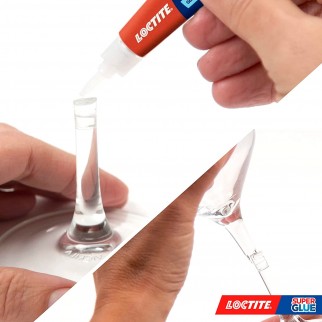 Loctite Super Attak Vetro Adesivo Impermeabile e Trasparente -