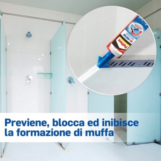 Pattex Bagno Sano Re-New Sigillante Universale con Beccuccio