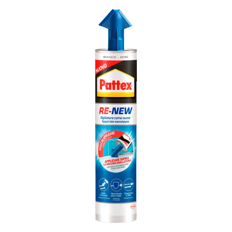 Pattex Bagno Sano Re-New Sigillante Universale con Beccuccio