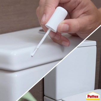 Pattex Bagno Sano Ripara Smalto Ritocco Crepe e Scheggiature -