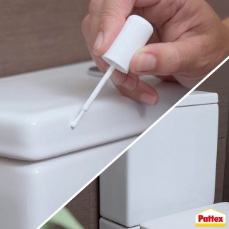 Pattex Bagno Sano Ripara Smalto Ritocco Crepe e Scheggiature -