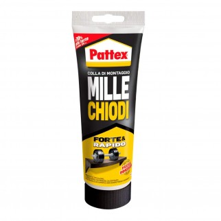 Pattex Mille Chiodi Forte e Rapido Colla di Montaggio - Flacone da 100g