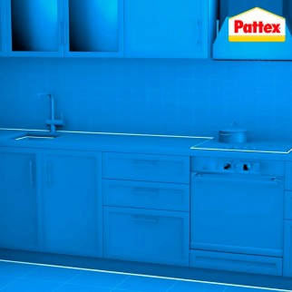 Pattex Bagni e Cucine Sigillante Resistente alla Muffa a Lunga Durata