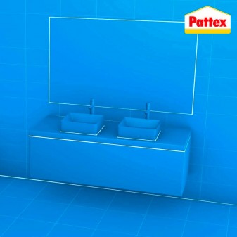 Pattex Bagni e Cucine Sigillante Resistente alla Muffa a Lunga Durata