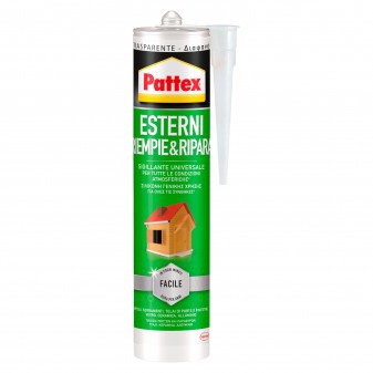 Pattex Esterni Riempie e Ripara Sigillante Universale per Tutte le