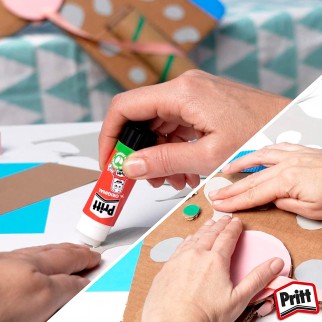 Pritt Original Stick Colla Trasparente - Confezione da 5 Flaconi
