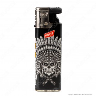 Accendini Turboflame Maxi Prof Skulls - Box da 50 Accendini