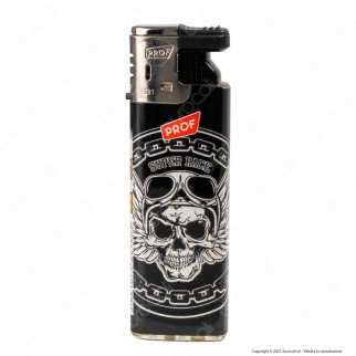 Accendini Turboflame Maxi Prof Skulls - Box da 50 Accendini