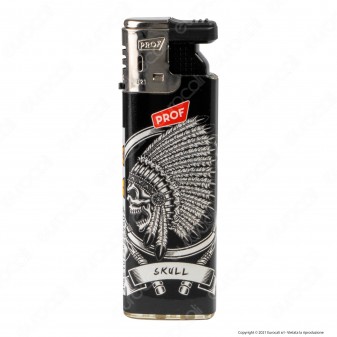 Accendini Turboflame Maxi Prof Skulls - Box da 50 Accendini