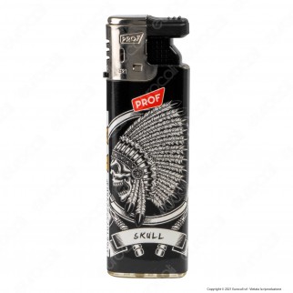 Accendini Turboflame Maxi Prof Skulls - Box da 50 Accendini