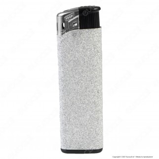 Accendini Electronic Maxi Prof Fantasia Glitter - Box da 50