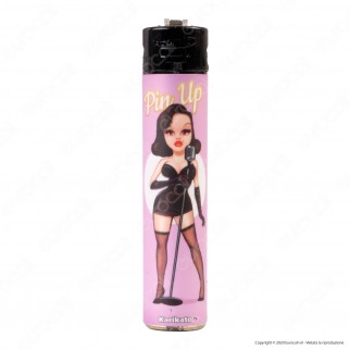 Accendini a Pietrina Atomic Maxi Fantasia Pin Up - Box da 48