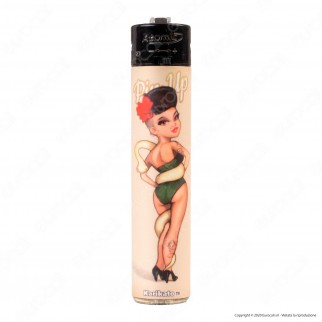 Accendini a Pietrina Atomic Maxi Fantasia Pin Up - Box da 48
