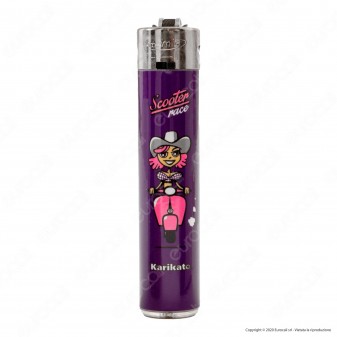 Accendini a Pietrina Atomic Maxi Fantasia Scooter Race - Serie da 4