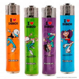 Accendini a Pietrina Atomic Maxi Fantasia Dance - Serie da 4