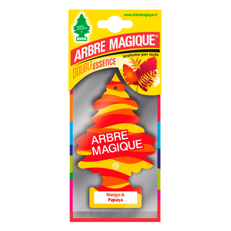 Arbre Magique Double Essence Profumatore Solido per Auto Fragranza