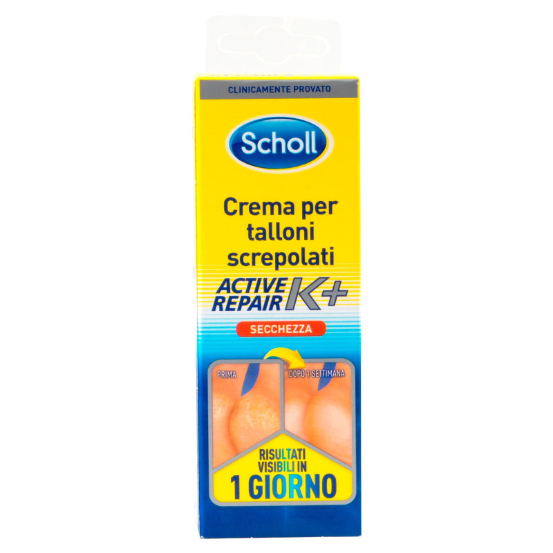 Scholl Crema per Talloni Screpolati Active Repair K+ - Tubetto da 60ml