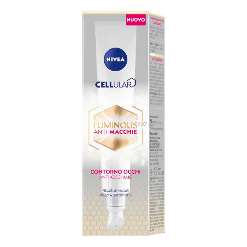 Nivea Cellular Luminous 630 Anti Macchie Crema Contorno Occhi Anti