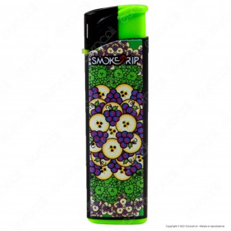 SmokeTrip Accendini Elettronici Ricaricabili Fantasia Fruit Mandala -