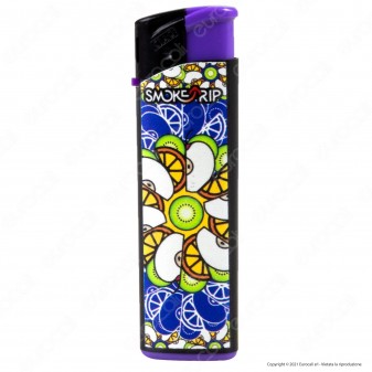 SmokeTrip Accendini Elettronici Ricaricabili Fantasia Fruit Mandala -