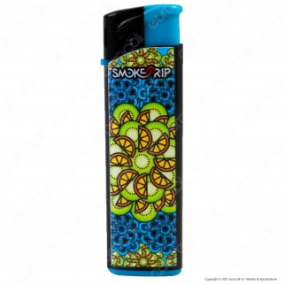 SmokeTrip Accendini Elettronici Ricaricabili Fantasia Fruit Mandala -