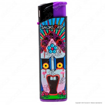 SmokeTrip Accendini Elettronici Ricaricabili Fantasia Psycho House -