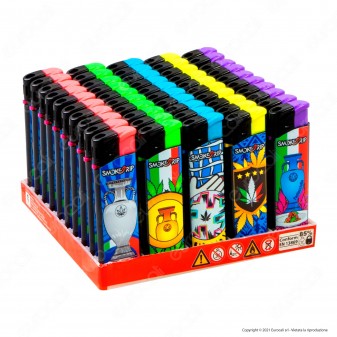 SmokeTrip Accendini Elettronici Ricaricabili Fantasia Champions - Box