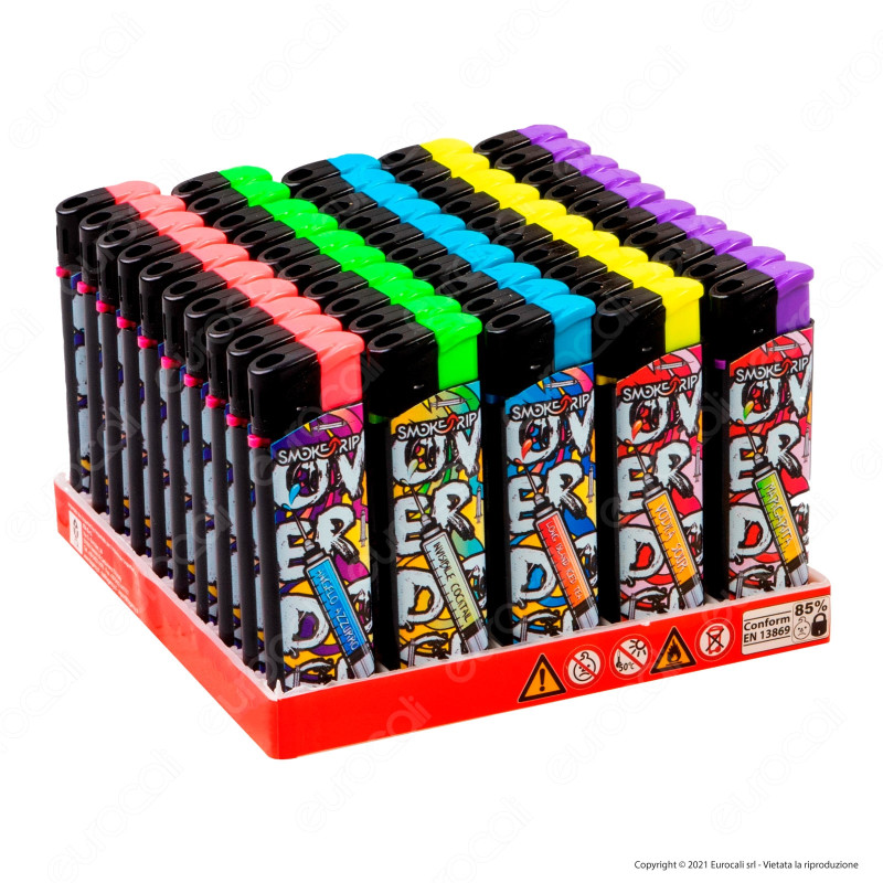 SmokeTrip Accendini Elettronici Ricaricabili Fantasia Cocktail