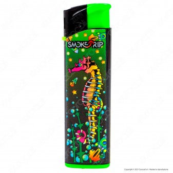 SmokeTrip Accendini Elettronici Ricaricabili Fantasia Fish Invasion -