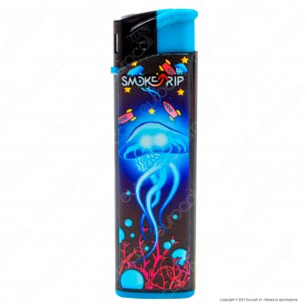 SmokeTrip Accendini Elettronici Ricaricabili Fantasia Fish Invasion -