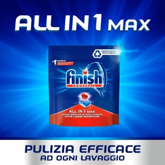 Finish Powerball Tutto in 1 Max al Limone per Lavastoviglie - 210