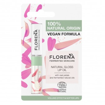 Florena Fermented Skincare Olio Labbra Volumizzante Effetto Gloss