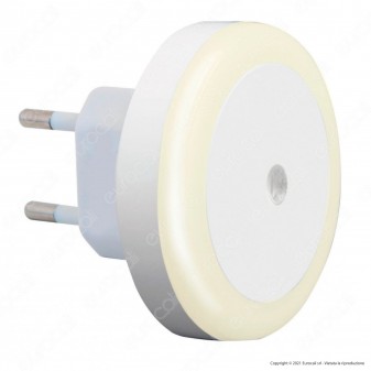 Velamp Drop Led Punto Luce 3 LED con Sensore Crepuscolare Colore