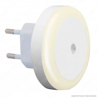 Velamp Drop Led Punto Luce 3 LED con Sensore Crepuscolare Colore