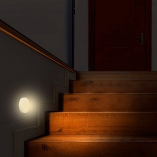 Velamp Drop Led Punto Luce 3 LED con Sensore Crepuscolare Colore