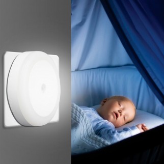 Velamp Drop Led Punto Luce 3 LED con Sensore Crepuscolare Colore