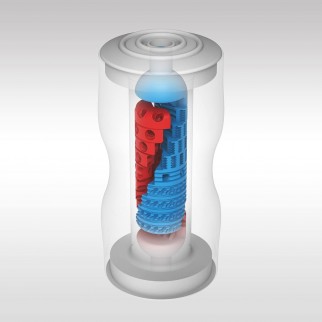 Tenga Dual Sensation Cup - Masturbatore Doppio per Uomo