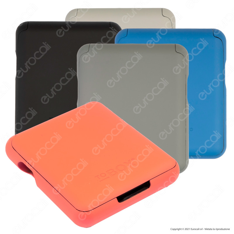 Tobox Portatabacco in Plastica per Filtri Cartine e Accendino